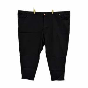 Universal Standard NEW PLUS Black Mid Rise Skinny Seine 27" Basic Denim Jeans